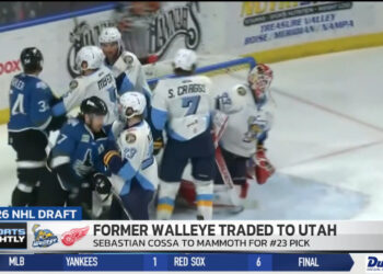 Detroit Deals Former Toledo Netminder Sebastian Cossa To Utah For 23rd Overall Pick