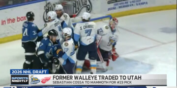 Detroit Deals Former Toledo Netminder Sebastian Cossa To Utah For 23rd Overall Pick