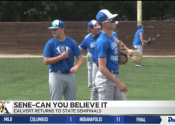 Tiffin Calvert Carries The Core Principle Of Hard Work Into State Semi-Finals