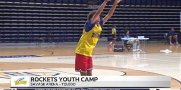 Toledo Men’s Basketball Holds Summer Youth Camp at Savage Arena
