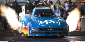 Ford Racing Funny Car’s Austin Prock Joins Caleb Spinner In Studio