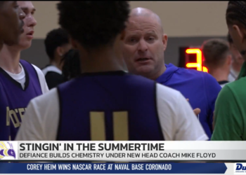 Mike Floyd and Jackets Getting Acquainted In Summer Hoops