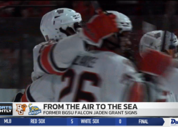 Former BGSU Falcon Jaden Grant Signs With Walleye