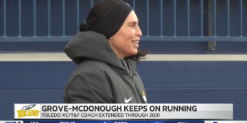 Andrea Grove-McDonough Signs Extension with Toledo XC, Track & Field