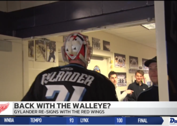 Carter Gylander Re-signs with Red Wings, Could Return to Walleye