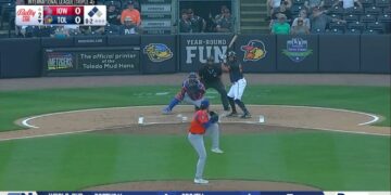 Late Homer Forces Mud Hens 2 Run Loss To Cubs