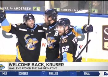 Brandon Kruse Back in the Pond for the Toledo Walleye