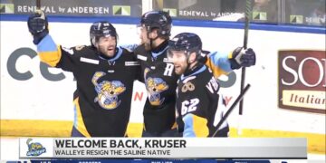Brandon Kruse Back in the Pond for the Toledo Walleye
