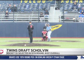Toledo SS Scholvin Drafted by MLB’s Minnesota