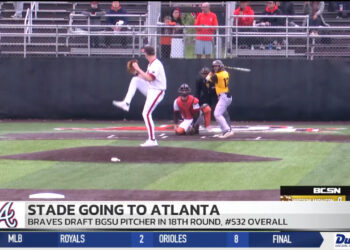 BGSU Pitcher Stade Selected by Atlanta in MLB Draft