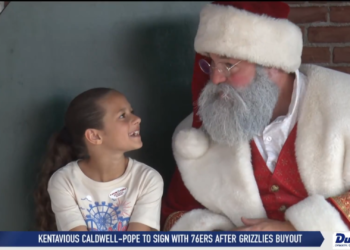 Festive Mud Hens Fans Celebrate Christmas in July