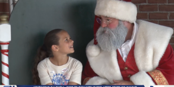 Festive Mud Hens Fans Celebrate Christmas in July