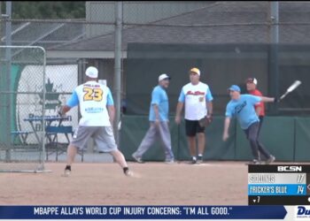 Sidelines Gets The Final Say In Senior Softball