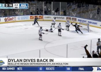 Dylan Moulton Signs With Walleye for Next Season