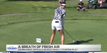 Jim Heller, Epson Tour Tournament Officials Grateful for Better Weather