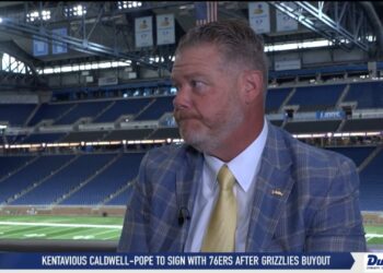 Toledo Football Coach Mike Jacobs Sits Down with Yaw Bonsu at MAC Media Day