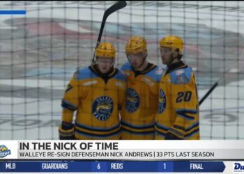 Defenseman Nick Andrews Re-Signs With Walleye
