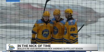 Defenseman Nick Andrews Re-Signs With Walleye