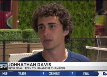 Johnathan Davis, Gillian To Win Pickleball Teen Tournament Championships