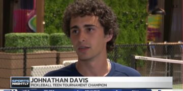 Johnathan Davis, Gillian To Win Pickleball Teen Tournament Championships