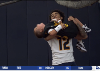 Toledo Rockets Team Up with Local Kids for Victory Day