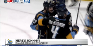 Walleye Re-sign Forward Johnny Waldron for 2026-27 Season