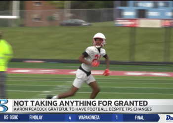 Head Coach Aaron Peacock is Grateful Bowsher Football is Sticking Around