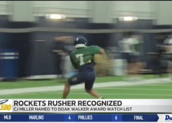 Rockets’ CJ Miller Named to Doak Walker Award Watch List