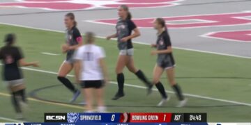Freshman Olive Seiffert’s Hat-trick Powers Bowling Green To 5-0 Win Over Springfield