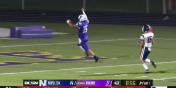 Monroe SMCC Withstands Whiteford’s Running Attack In 37-28 Season-Opening Win