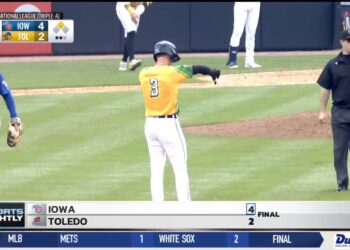 Mud Hens Rally Falls Short in 4-2 Loss vs Iowa