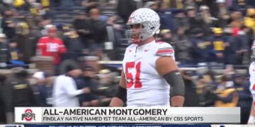Ohio State OL Luke Montgomery Earns Preseason All-American Honors