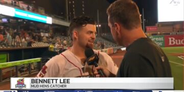 Bennett Lee Walks Off Iowa, Mud Hens Beat Cubs 2-1