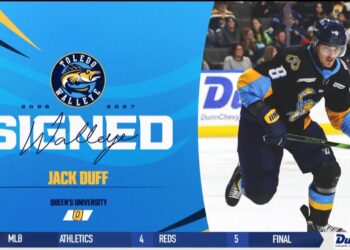 Walleye Re-Sign Queen’s University Defenseman Jack Duff