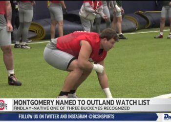 Ohio State OL, Findlay Alum Luke Montgomery Makes Outland Award Watch List