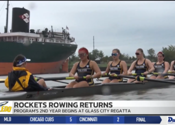 Rocket Rowers Hit the Maumee for Glass City Regatta