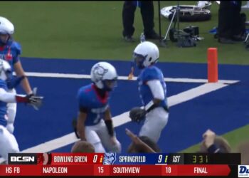 Springfield Dominates Bowling Green 37-3