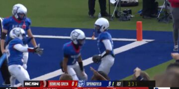 Springfield Dominates Bowling Green 37-3