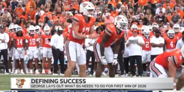 Eddie George Lays Out What It’ll Take For BGSU To Earn First Win Of 2026