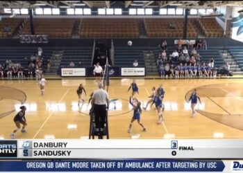 Danbury Sweeps Sandusky