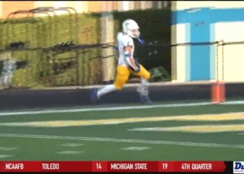 Toledo Falls To Michigan State 30-20 In Season Opener