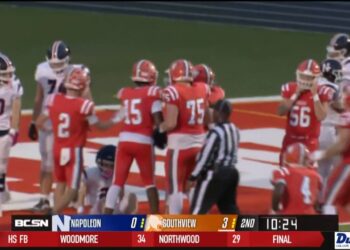 Woodmore Beats Northwood In 34-29 Barn Burner