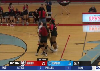 Rogers Rams Bowsher 3-1