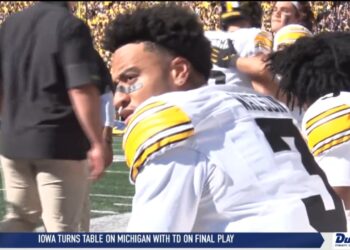 #17 Iowa’s Last-Second Touchdown Stuns #18 Michigan, Hawkeyes Down Wolverines 20-19