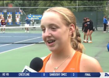 Elise Vens Picks Up Straight Set Win For Southview Tennis
