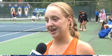 Elise Vens Picks Up Straight Set Win For Southview Tennis