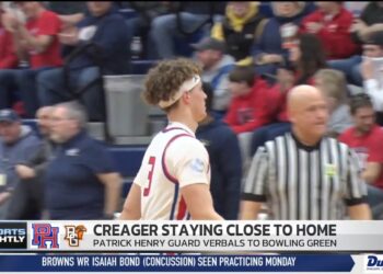 Patrick Henry’s Reid Creager Verbals to Bowling Green for Basketball