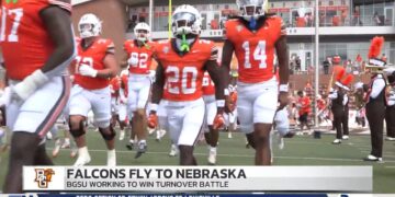 Bowling Green Looks to Take Care of Turnovers as Falcons Fly West to Nebraska