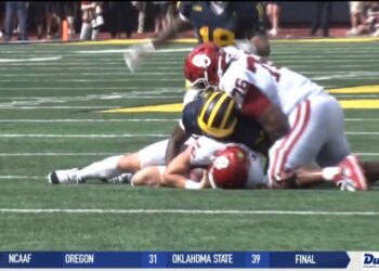 Michigan Stuns #11 Oklahoma 17-10 In Ann Arbor