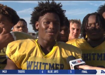 Whitmer’s Jamon Holmes Wins Dunn Chevy Player Of The Week